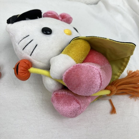 Y2K RARE Hello Kitty Witch HalloweenCollectible Plushie Stuffed Animal, Sanrio - Picture 4 of 15